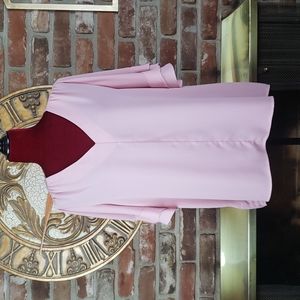 Philosophy Republic Pink Short Sleeve Blouse - Size 2X